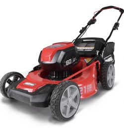 New Snapper SP60V Mower, 4Ah Battery and charger
