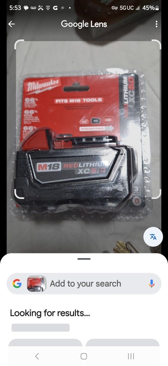 Milwaukee M18 Red Lithium Battery New
