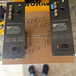 Definitive Technology BP-9080x Power Amps