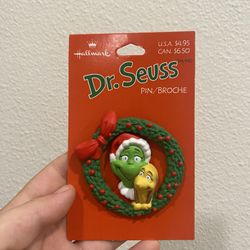 The Grinch Christmas Pin Brooch 