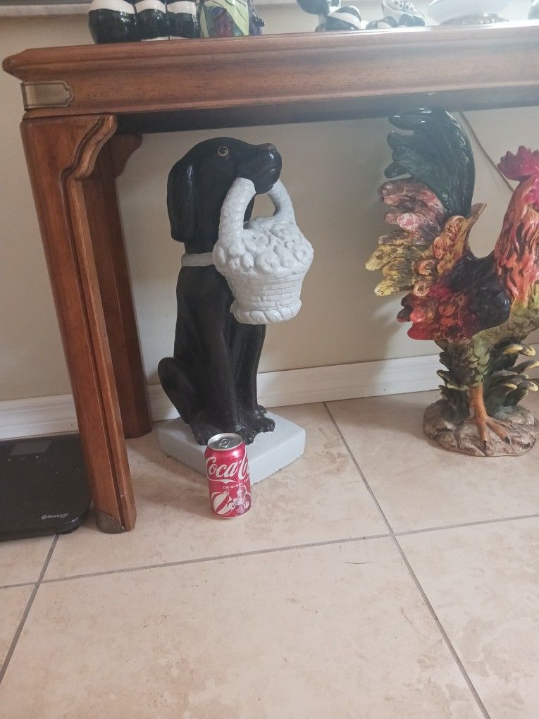 Cement Dog About 2 Ft Its Heavy