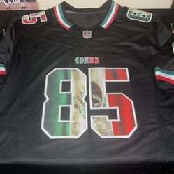 San Francisco 49ers George Kittle  #85 Mexico Independence Jersey Vapor Stitched Limited Edition Adult Mens XXL New with Tags 