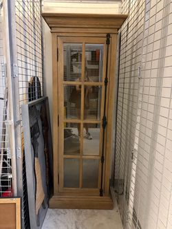 Wood cabinet