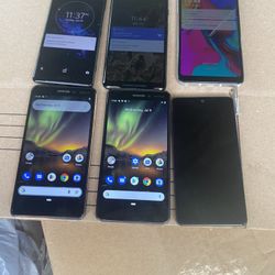 6 Android Phones Unlocked 