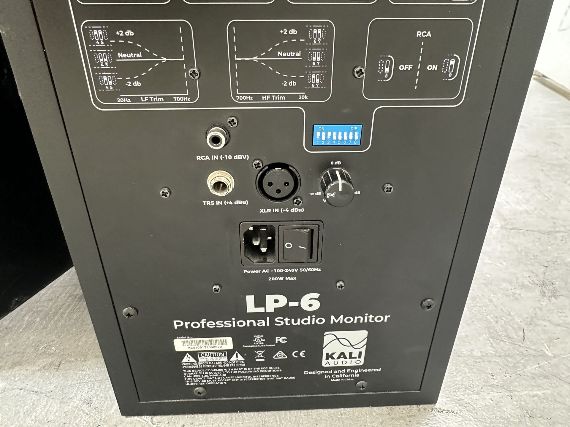 Kali LP-6 Studio monitors