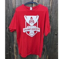 League Of Legends World Championship Shirt XL 