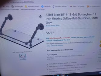 Floating Glass Shelf