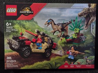 LEGO Jurassic World: Raptor Off-Road Escape (76972) NEW SEALED