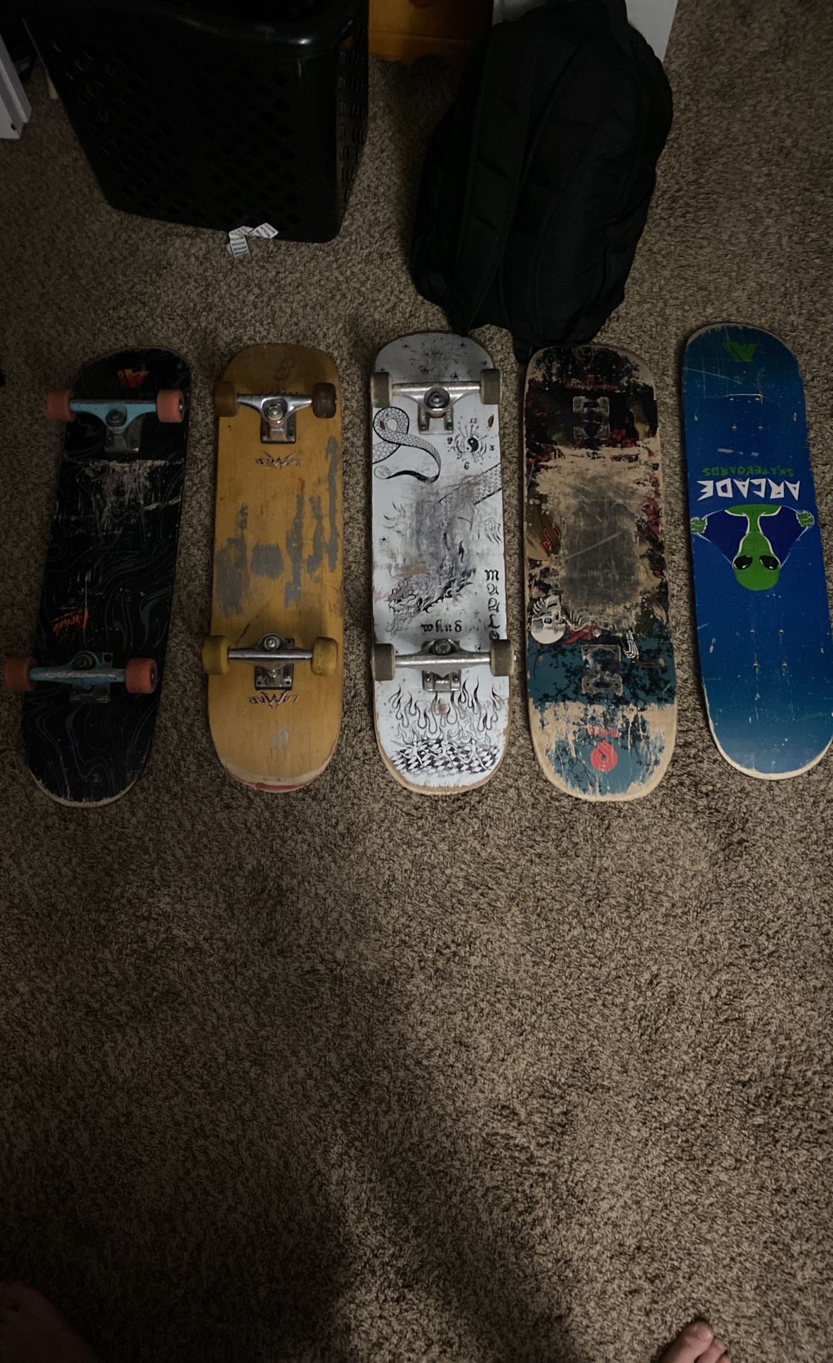 Skateboards Taking Offers