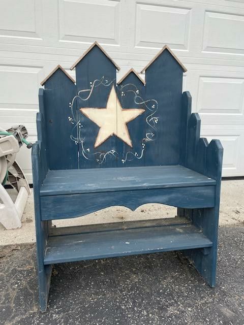 Front Porch Decor Bench