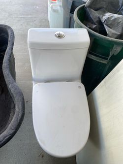The Swiss Madison one-piece toilet is high quality