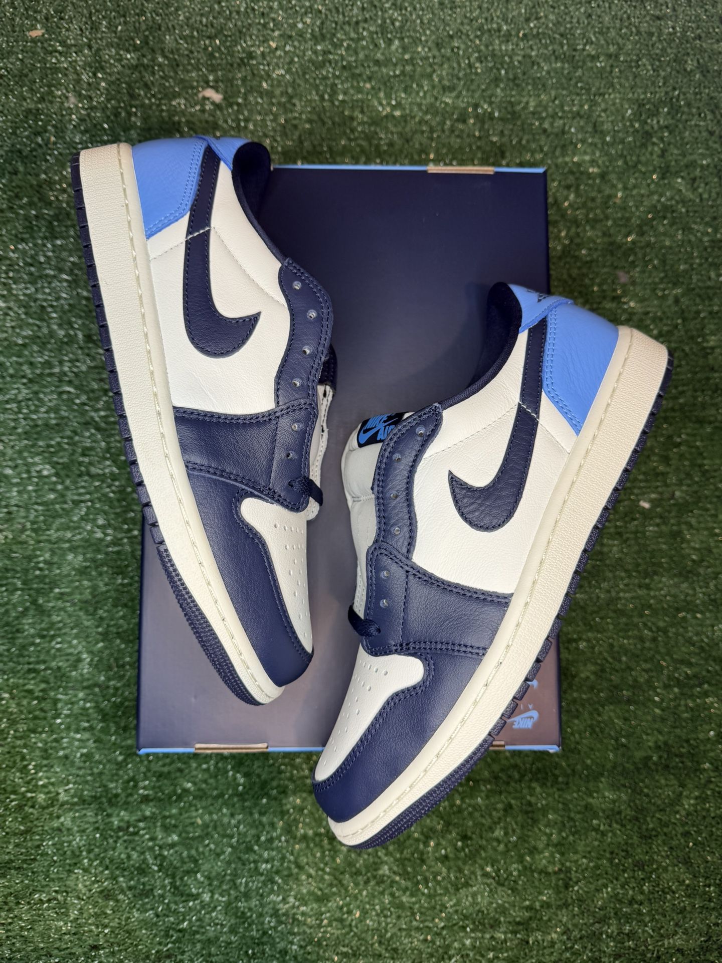 NEW Air Jordan 1 Low OG 'Obsidian' Men’s Sizes 9.5, 10, 10.5, 12 CZ0790-400