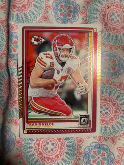 Travis kelce football card