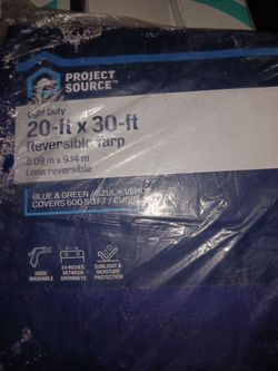 Project source light duty reversible tarp