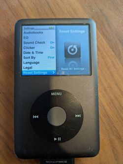 120GB iPod Touch w/ charger