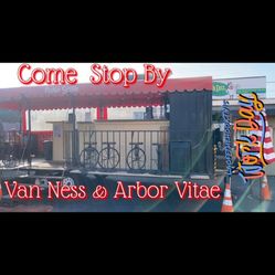 Mobile Restaurant On wheels Concession Trailer 