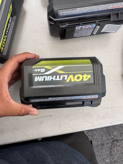Ryobi 40V 6AH Battery