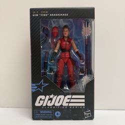G.I. Joe Classified Series #124 Kim Jinx Arashikage 6" Action Figure (See Pics)