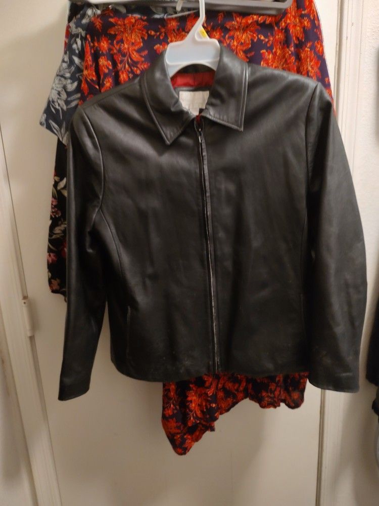 Lamb Skin Leather Jacket Women's