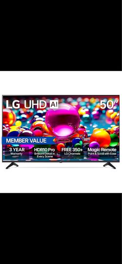 LG 50 inch TV 4K