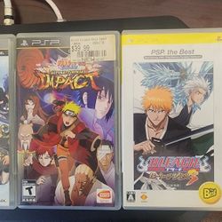 Psp Games 15. Each Or 4 For 50.
