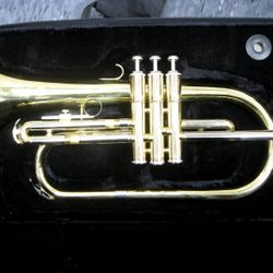 3 Valve Brass Bb Flugelhorn