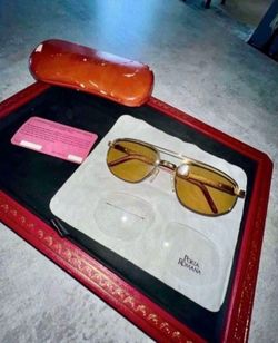 Vintage 1990s BUBINGA PORTA ROMANA® sunglasses or optical glasses 100% Authentic