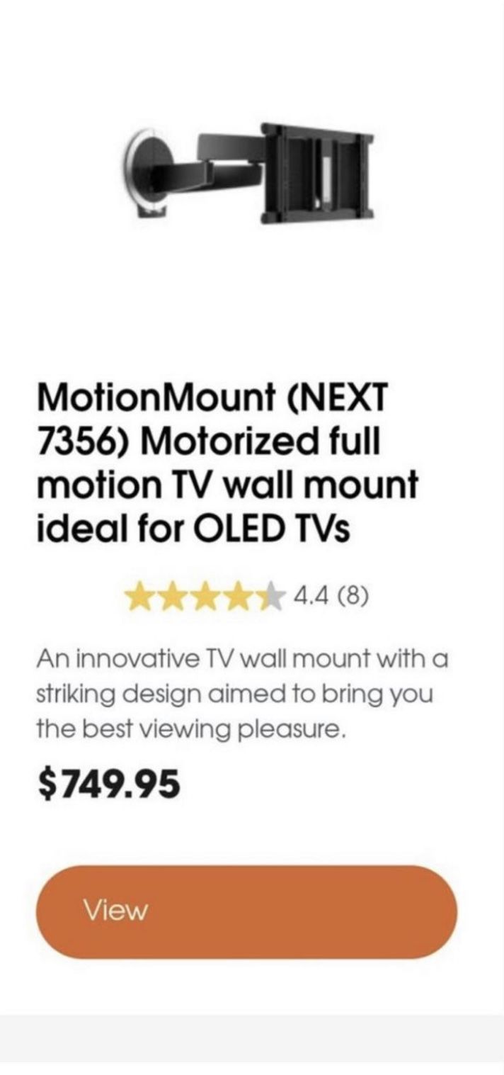 Motorised TV Mount
