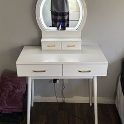 White Vanity