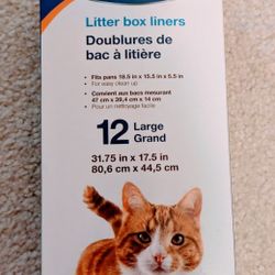 Petmate Large Litter Pan Liners - 3 Pack