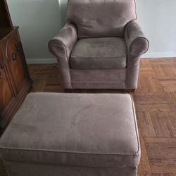 Couch With Ottoman 