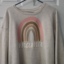 Mom Sweatshirt Large 
