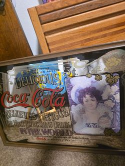 LARGE COCA COLA PICTURE