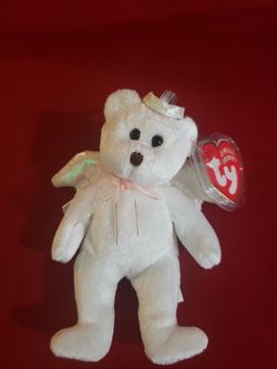 TY Jingle Beanies Halo Bear