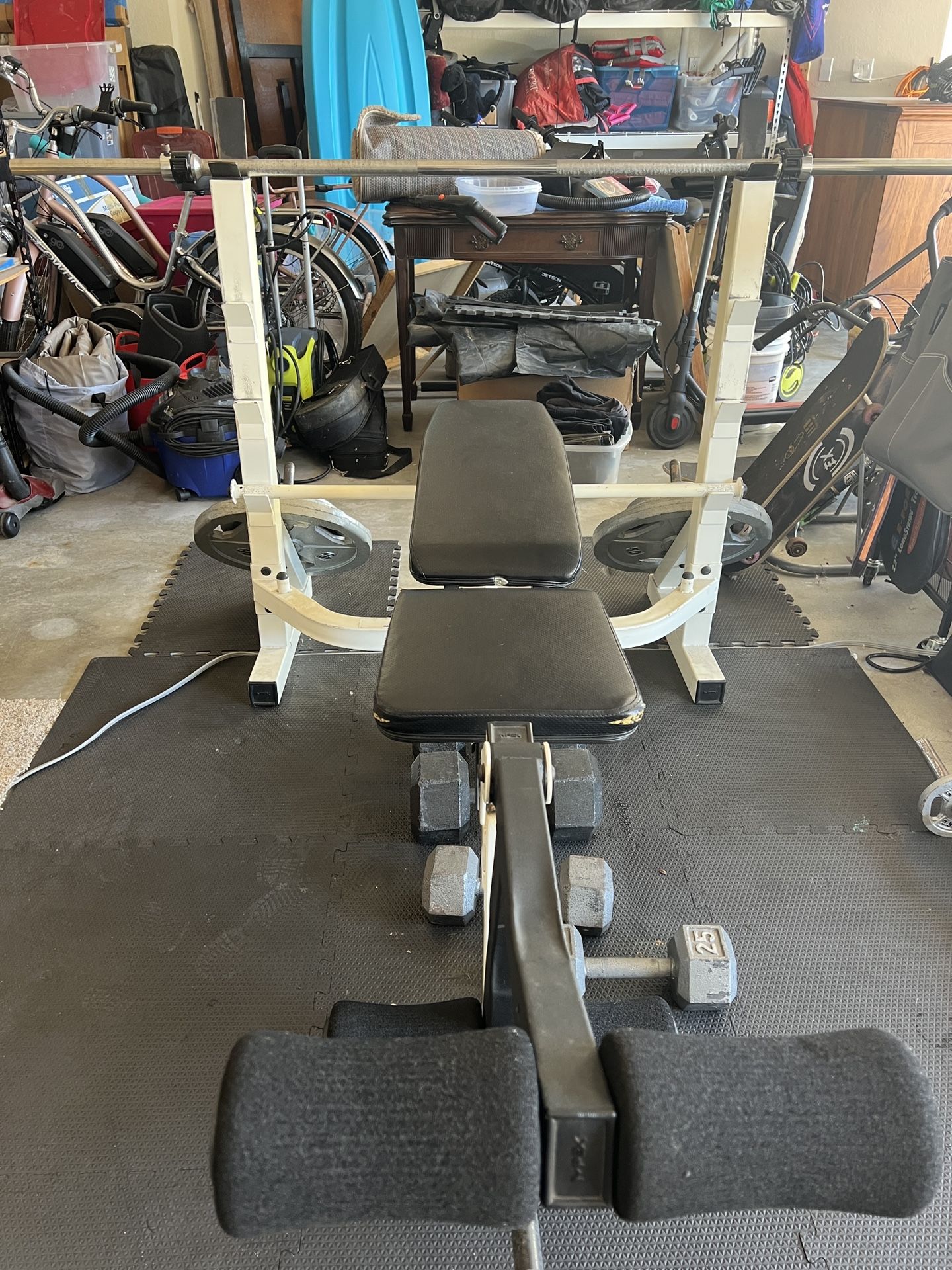 Weight Bench With Weights