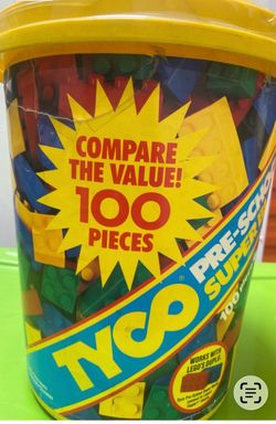 Tyco Pre-School Supper  Blocks