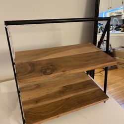 Metal- Wooden Shelves Small
