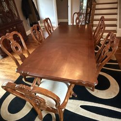 Dining Table With 8 Chairs