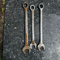 $55 por todo el Set de 3 llaves. 27mm,1  1/4,  1  1/8 craftsman