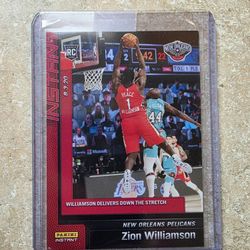 2019 Zion Williamson Panini Instant