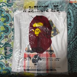 Large white Bape T-Shirt