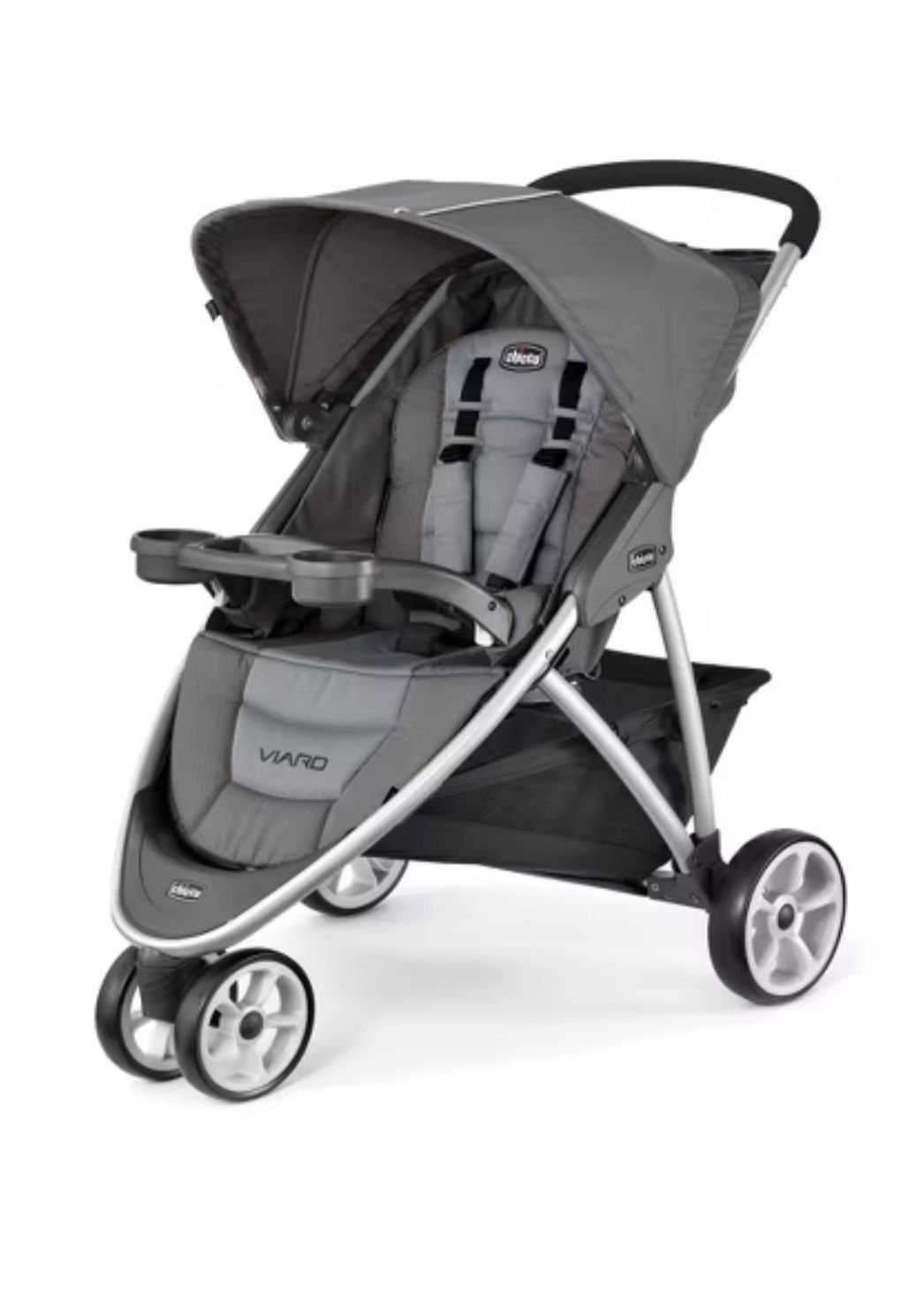 Chicco Viaro Quick-Fold Stroller - Graphite