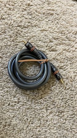 6 ft Digital Coaxial Audio Phono Cable AR Acoustic Research Gray