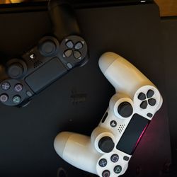 PS4 Console And Controller