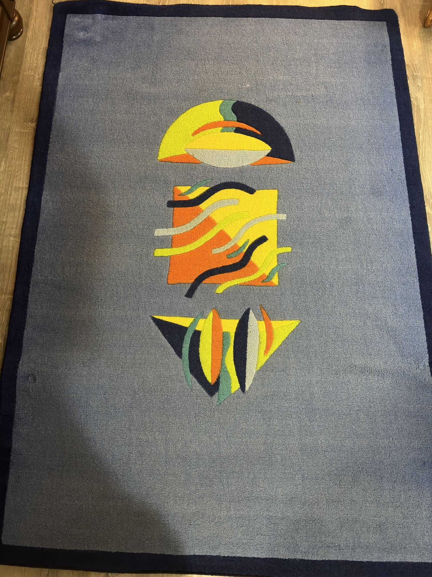 Blue Rug
