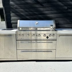 BBQ Kitchen Island