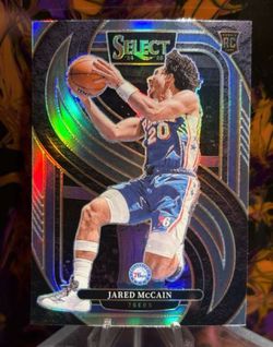 Jared McCain 2024-25 Panini Select - Silver Prizm Rookie
