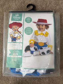 Disney Toy Story Jessie Costume 12-18M - BRAND NEW, hat missing