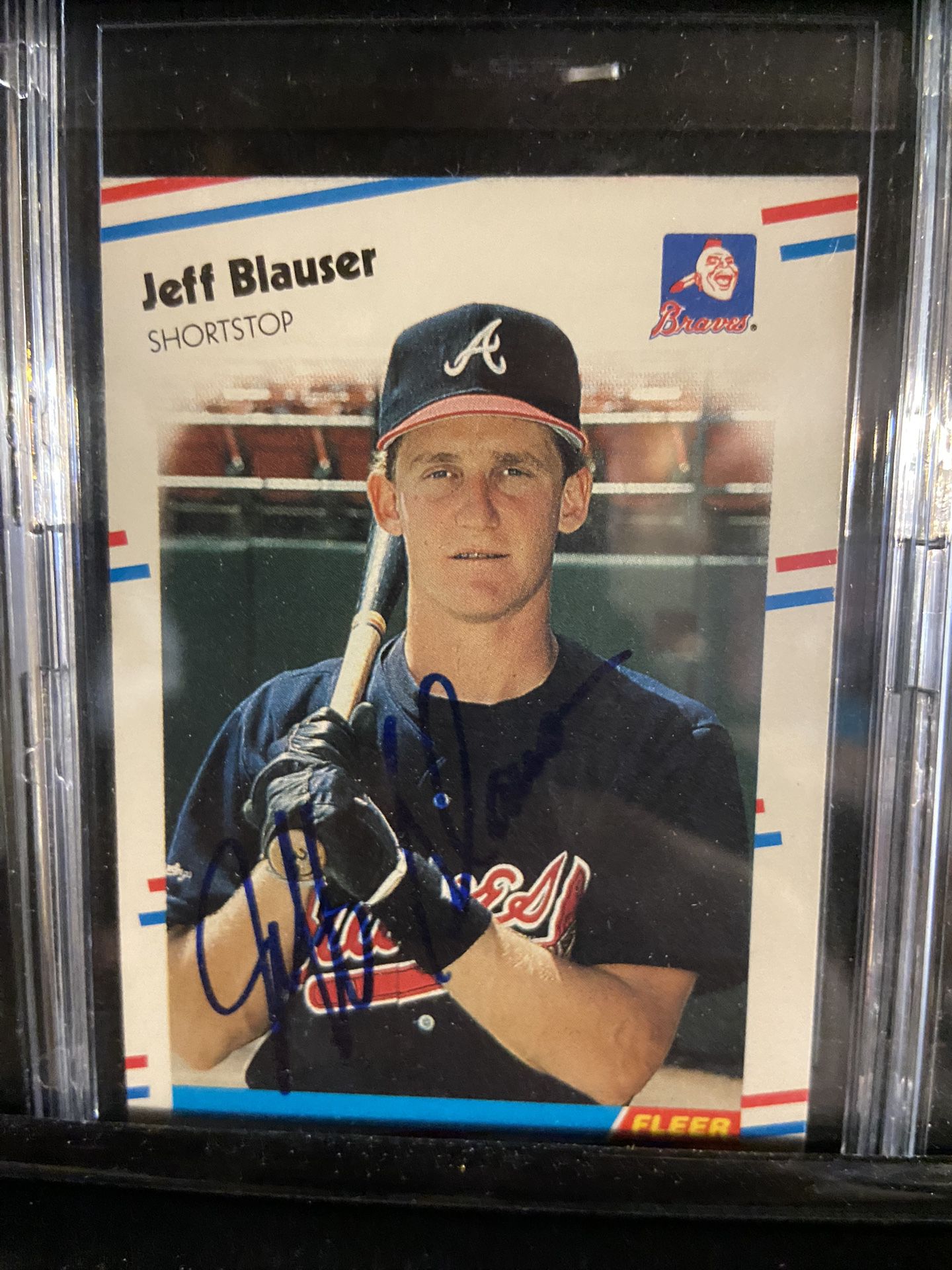 Jeff Blauser Autographed Card for Sale in Bedford Park, IL - OfferUp