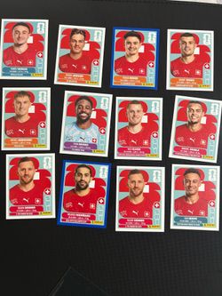 Switzerland - panini stickers